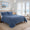 Bedding in Denim Colorway - Ready-to-Bed 2.0 Cotton Canvas Coverlet Set by Ann Gish