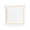 Euro Sham in White and Taupe | Ready-to-Bed 2.0 Cotton & Trim Pillow Shams by Ann Gish