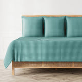 Quilted Coverlet - Ann Gish Ready-to-Bed 2.0 Bedding in Caribbean at Fig Linens and Home