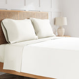 Ann Gish Ivory Sheets - Ready-to-Bed 2.0 Sheet Set at Fig Linens and Home