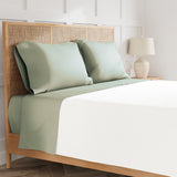 Ann Gish Sage Green Sheets - Ready-to-Bed 2.0 Sheet Set at Fig Linens and Home