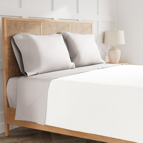 Ann Gish Silver Sheets - Ready-to-Bed 2.0 Sheet Set at Fig Linens and Home