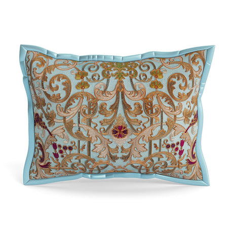 Venezia Decorative Pillows | The Met x Ann Gish - Blue 12x16 Boudoir