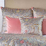 Venezia Decorative Pillows | The Met x Ann Gish 16x12 Lumbar Pillow Sage at FIG LINENS AND HOME 8