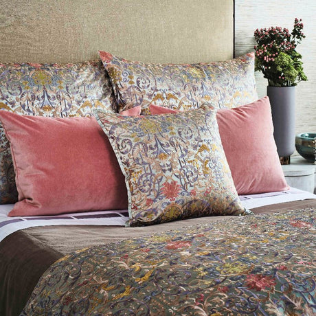 Venezia Decorative Pillows | The Met x Ann Gish 16x12 Lumbar Pillow Sage at FIG LINENS AND HOME 9