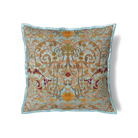 Venezia Decorative Pillows | The Met x Ann Gish - Blue 22x22