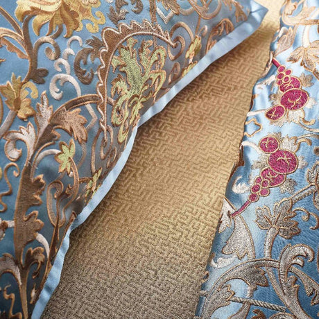 Venezia Duvet Covers | The Met x Ann Gish - Detail Image at Fig Linens and Home 1