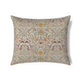 Venezia King Euro Pillows | The Met x Ann Gish - Blue Cushion at Fig Linens and Home