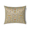 Venezia King Euro Pillows | The Met x Ann Gish - Green Cushion at Fig Linens and Home