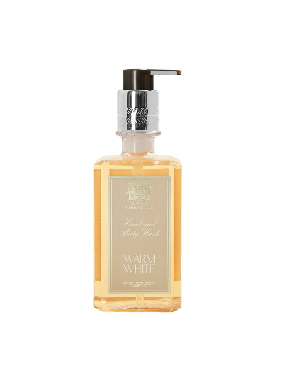 Antica Farmacista Warm White Body and Hand Wash - 10oz Liquid Soap at Fig Linens and Home