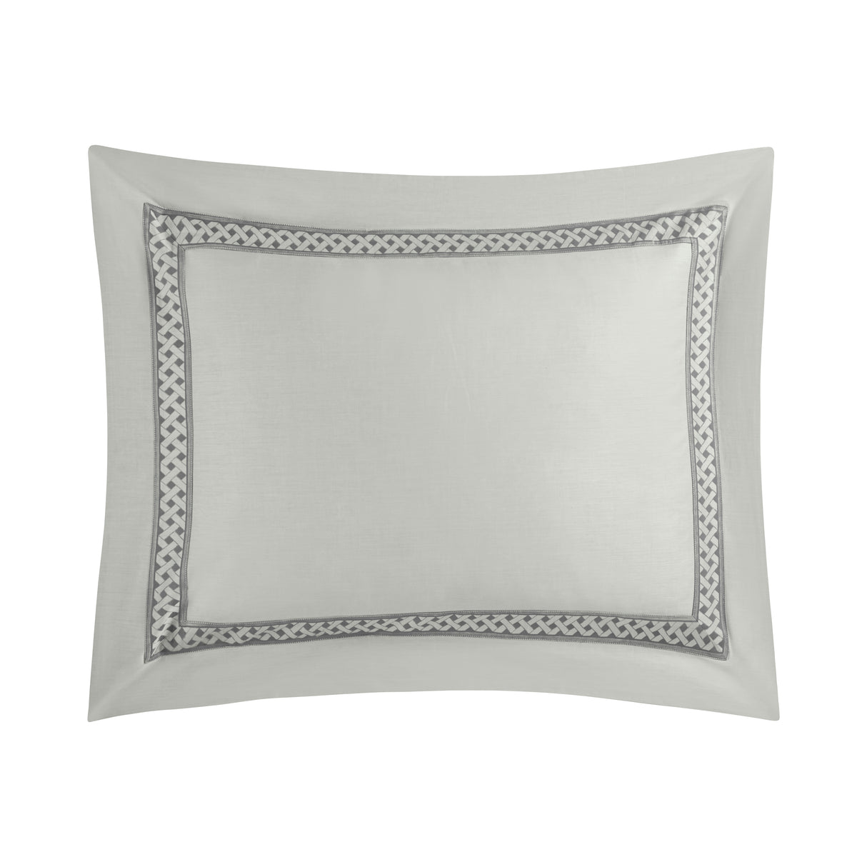 Pillow Sham - Ara Silver Pillow Covers by Home Treasures at Fig Linens and Home
