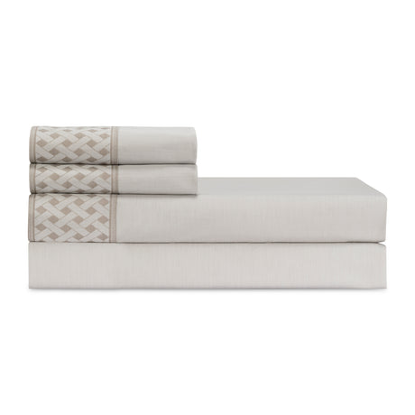 Ara Champagne Sheets and Pillowcases by Home Treasures at Fig Linens and Home