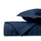 ATHENS Quilted Coverlet in Navy Blue by Home Treasures at Fig Linens and Home