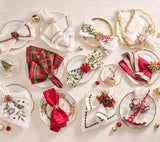 Bejeweled Napkin Ring - Kim Seybert Holiday Table Decor and Linens at Fig Linens and Home