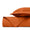 BLAZE Quilted Coverlet in Clementine by Home Treasures at Fig Linens and Home