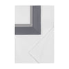 BORDERS TW / TW XL DUVET COVER - PEBBLE / CHROME / GRISAGLIA GRAY