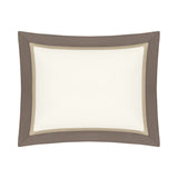 BORDERS BD SHAM - IVORY / CANDLELIGHT / RICCO