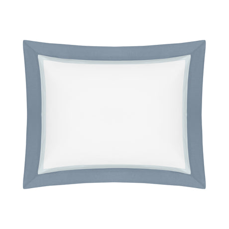 BORDERS BD SHAM - WHITE / SION BLUE / SLATE BLUE