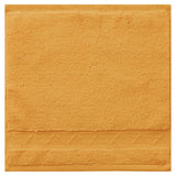 Caresse Yellow Washcloth By Le Jacquard Francais