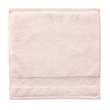 Caresse Pink Washcloth By Le Jacquard Francais