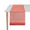Table Runner - Instant Bucolique Pink Table Runner by Le Jacquard Français