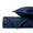 CLEO Quilted Coverlet in Navy Blue by Home Treasures at Fig Linens and Home