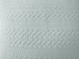 Coyuchi Angeles Organic Matelasse in Dew - Fabric Swatch at Fig Linens and Home 3