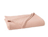 Coyuchi Angeles Organic Matelasse Blanket in Petal | Coverlets at Fig Linens and Home