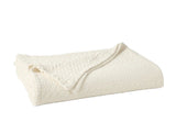 Coyuchi Angeles Organic Matelasse Blanket in Undyed | Coverlets at Fig Linens and Home