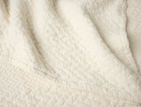 Coyuchi Angeles Organic Matelasse in Undyed - Fabric Swatch at Fig Linens and Home 1