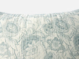 Balboa Organic Matelasse Print Pillow Cover by Coyuchi - Dew and Undyed - View 3