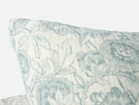 Balboa Organic Matelasse Print Pillow Cover by Coyuchi - Dew and Undyed - View 2