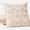 Balboa Organic Matelasse Print Pillow Cover by Coyuchi - Antique Rose and Undyed - View 1
