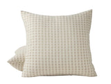 Euro Square Sham - Coyuchi Birch Undyed Organic Bedding at Fig Linens and Home