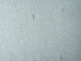Coyuchi Cambria Embroidered Organic Linen Pacific Blue Chambray Bedding at Fig Linens and Home - 4