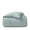 Duvet Cover - Coyuchi Cambria Embroidered 100% Organic Linen Pacific Blue Chambray Bedding 