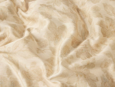 Fabric Detail View - Camellia Amber Organic Print Bedding by Coyuchi at Fig Linens and Home