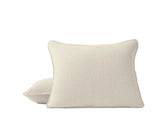 Pillow Sham - Coyuchi Cascade Organic Matelasse Undyed at Fig Linens and Home