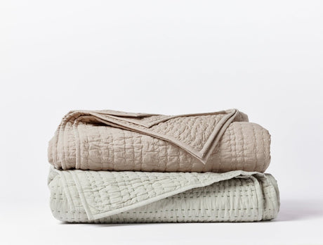Channel Handstitched Organic Quilted Coverlets by Coyuchi at Fig Linens and Home