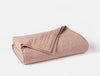 Channel Handstitched Organic Quilted Coverlets by Coyuchi - Praline Chambray at Fig Linens and Home