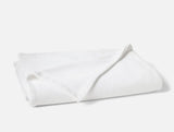 Blanket - Coyuchi Classic Organic Cotton Alpine White Blankets at Fig Linens and Home