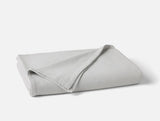 Blanket - Coyuchi Classic Organic Cotton Cloud Gray Blankets at Fig Linens and Home