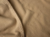 Swatch - Coyuchi Classic Organic Cotton Fawn Blankets at Fig Linens and Home 1