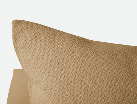 Euro Square Sham - Coyuchi Classic Organic Cotton Fawn Blankets at Fig Linens and Home 3