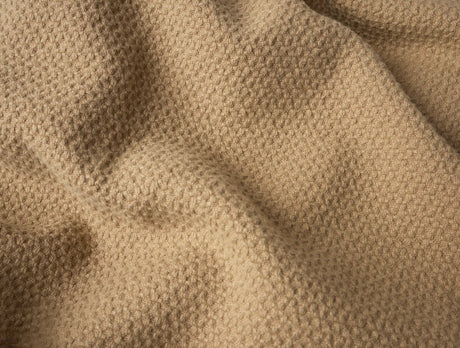 Swatch - Coyuchi Classic Organic Cotton Fawn Blankets at Fig Linens and Home 3