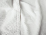 Swatch - Coyuchi Classic Organic Cotton White Blankets at Fig Linens and Home 2