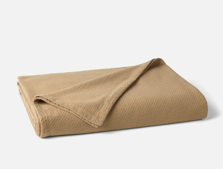Blanket - Coyuchi Classic Organic Cotton Fawn Blankets at Fig Linens and Home