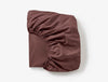 Cloud Soft Organic Sateen Mulberry Fitted Sheet | Coyuchi at Fig Linens and Home