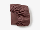Cloud Soft Organic Sateen Mulberry Fitted Sheet | Coyuchi at Fig Linens and Home