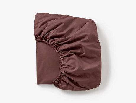 Cloud Soft Organic Sateen Mulberry Fitted Sheet | Coyuchi at Fig Linens and Home